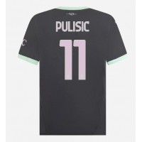 AC Milan Christian Pulisic #11 Tredjedrakt 2024-25 Kortermet